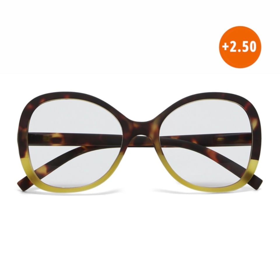 Leesbril VERONA Butterfly Havana Yellow OK049HY
