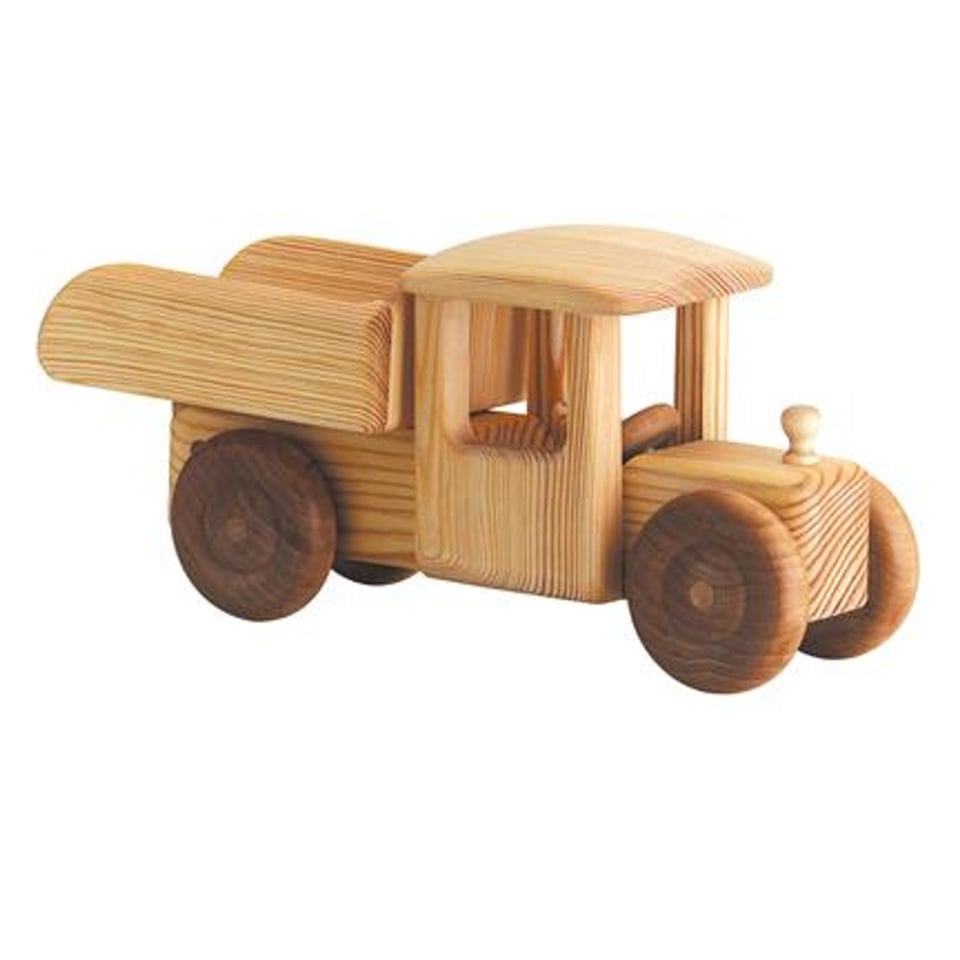 Houten Kiepwagen - Groot (Debresk)