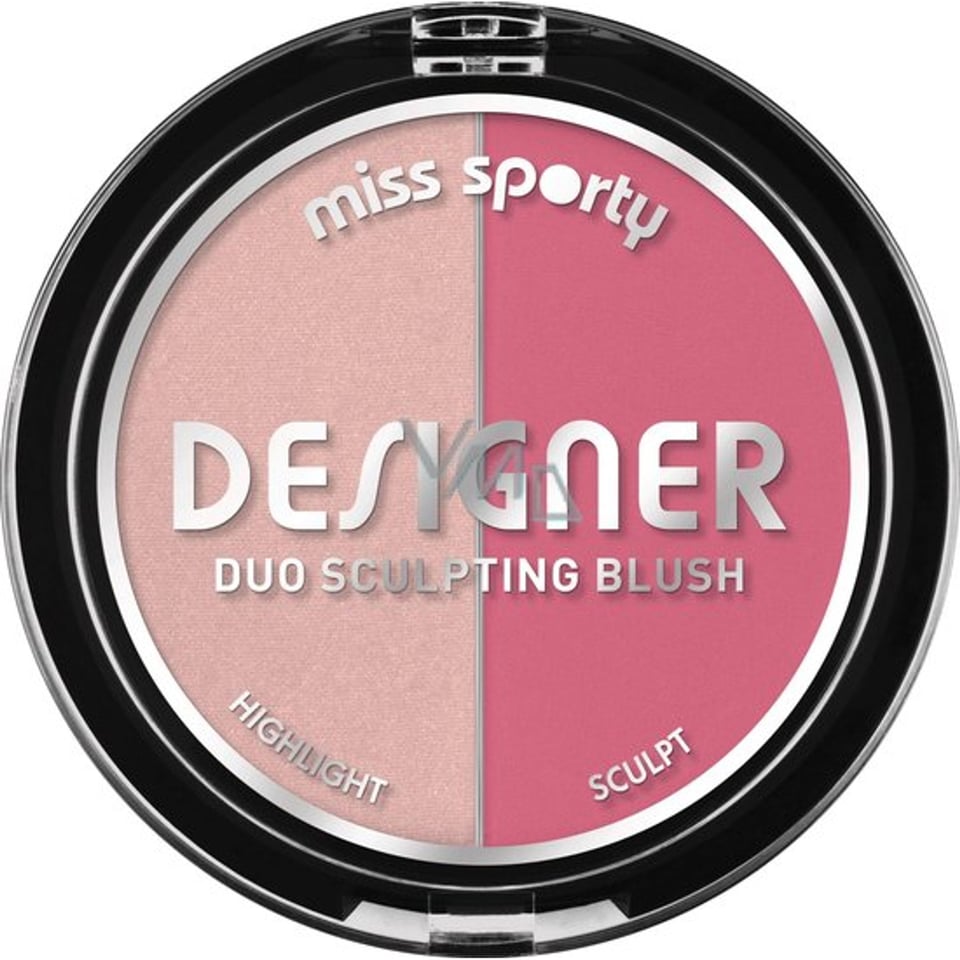 Miss Sporty Designer Duo Sculpting Blush -200 Rosy-