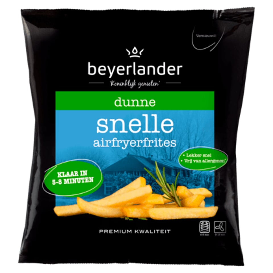 Beyerlander Airfryerfrites Dun