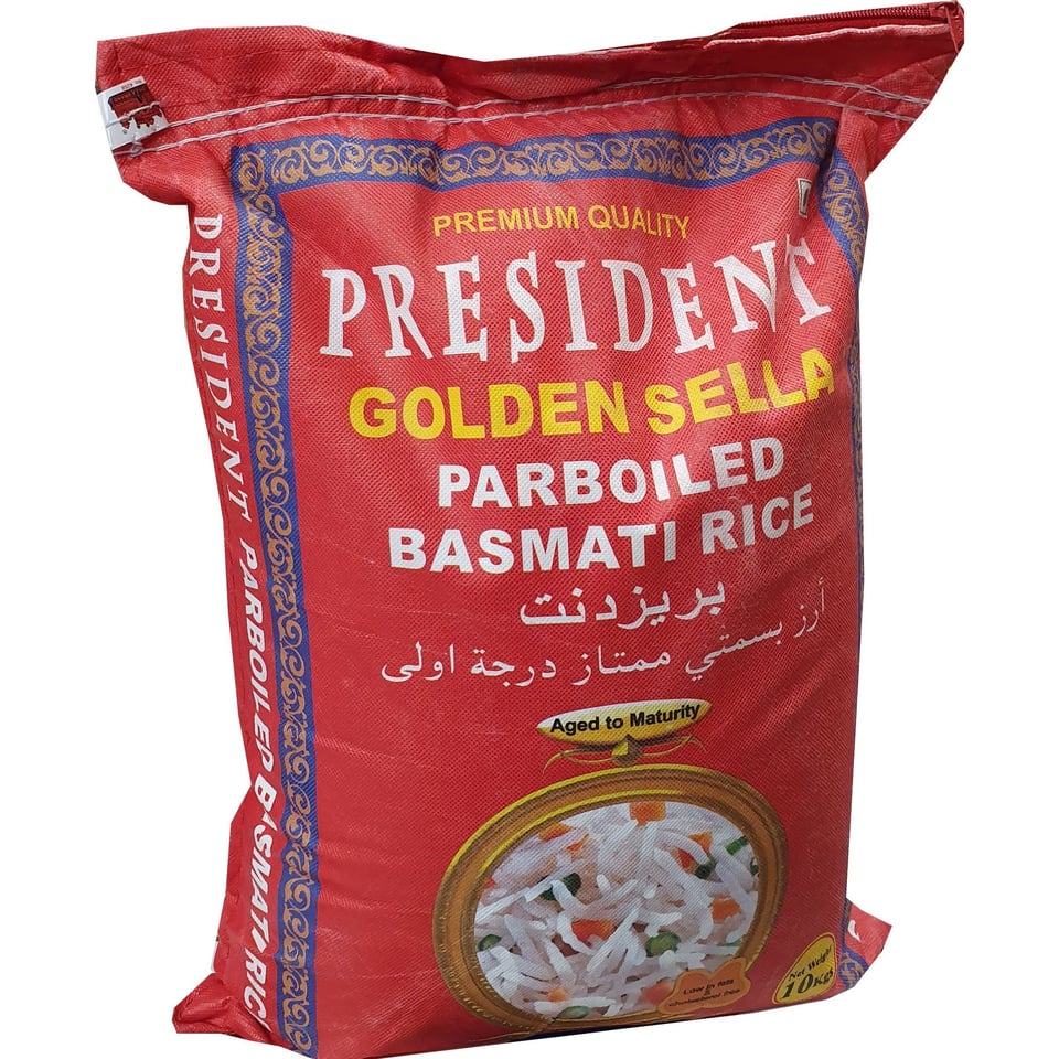 Rijst producten - President Rice Basmati Parboiled President 10 kg