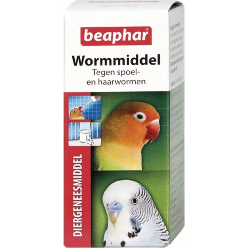 Beaphar Wormmiddel Vogel 10Ml