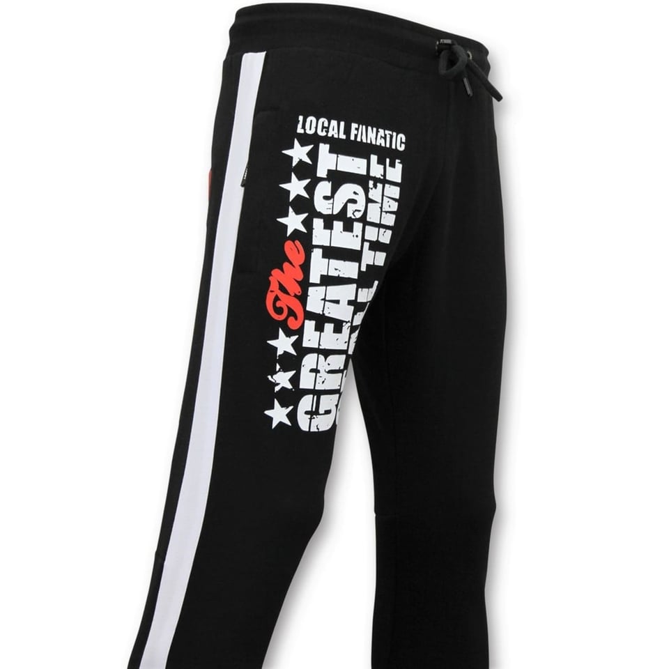 Exclusieve Heren Joggingpak - Muhammad Ali Sport Set - Zwart