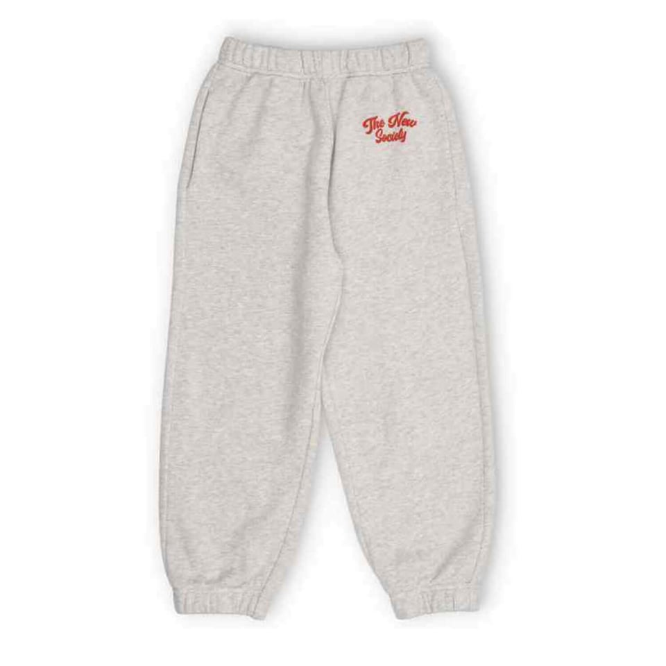 The New Society Ios Jogging Pants Grey Melange