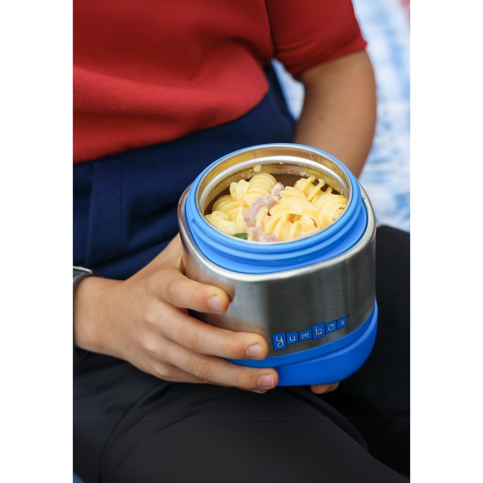 Yumbox Cubi Thermos Voedselpot Surf Blauw 295ml - Blauw