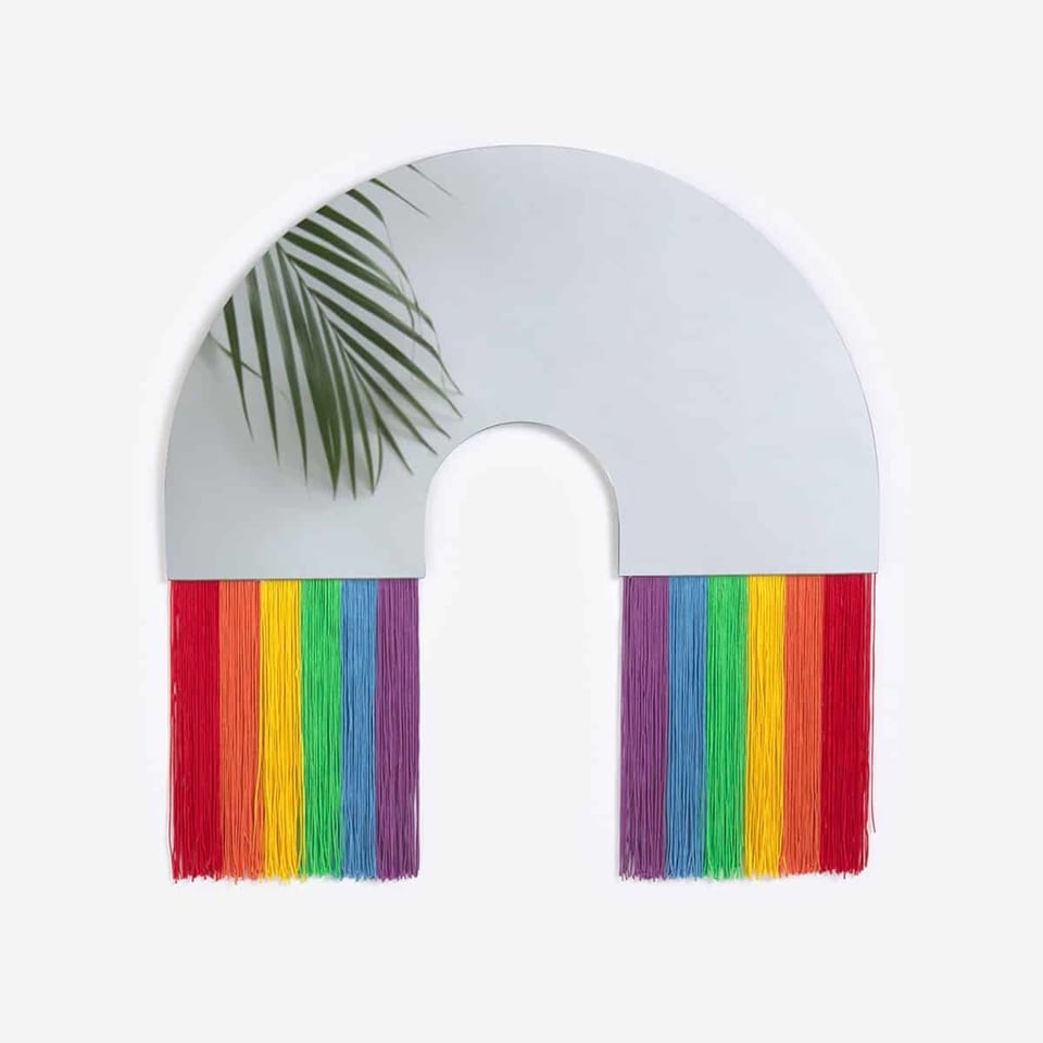 DOIY Regenboog Spiegel L