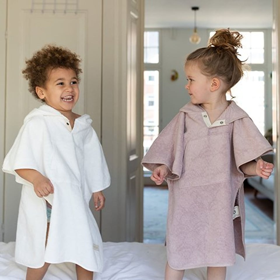 Peuter Poncho biokatoen - met logo mogelijk