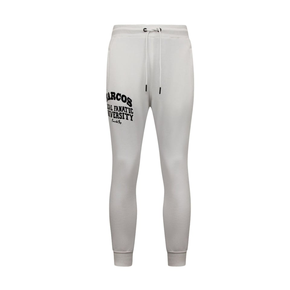 Exclusieve Heren Joggingspak - Narcos University - Wit