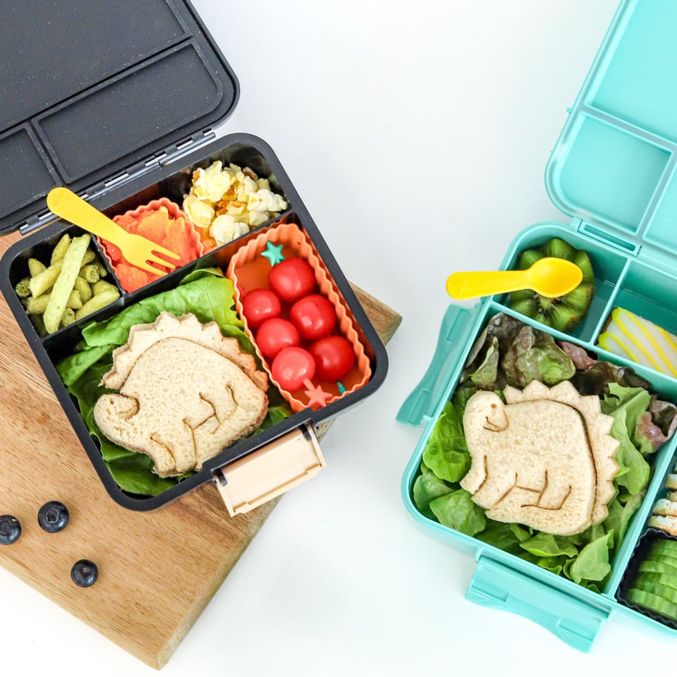 Lunch Punch Vork en Lepel Sets Bright - Meerkleurig
