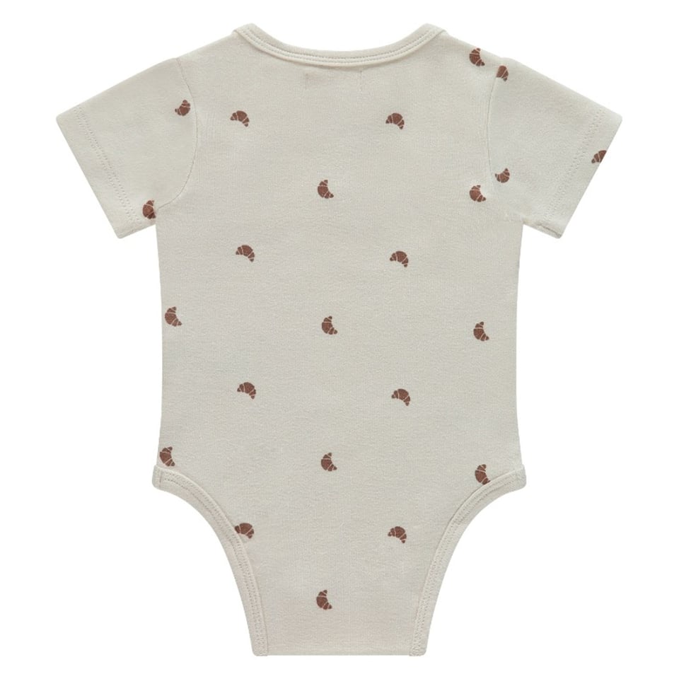 A Tiny Story Baby Romper Croissants
