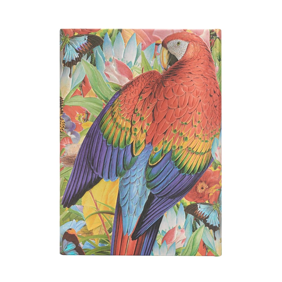 Paperblanks 2025 diary hardcover midi Tropical Garden