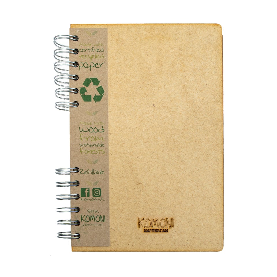 Sustainable journal - Recycled paper - Miffy with balloon