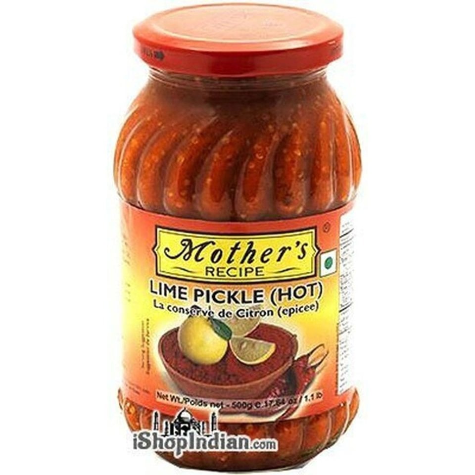 Mothers Lime Pickle Hot 500Gr