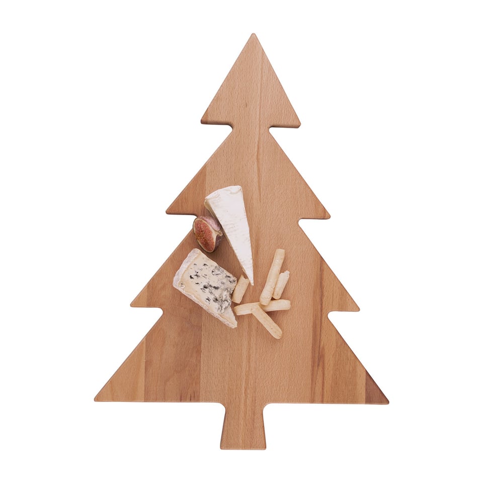 Kerstboom Borrelplank 45 Cm