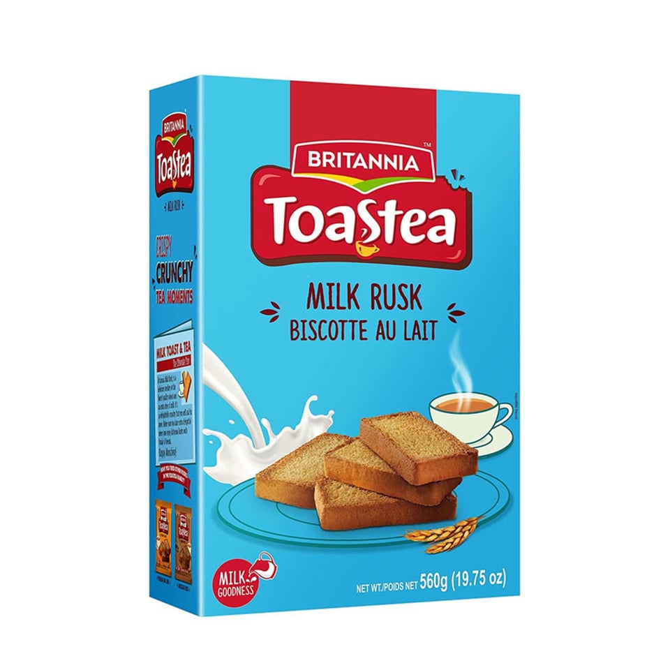 Britannia Milk Rusk 560 Grams