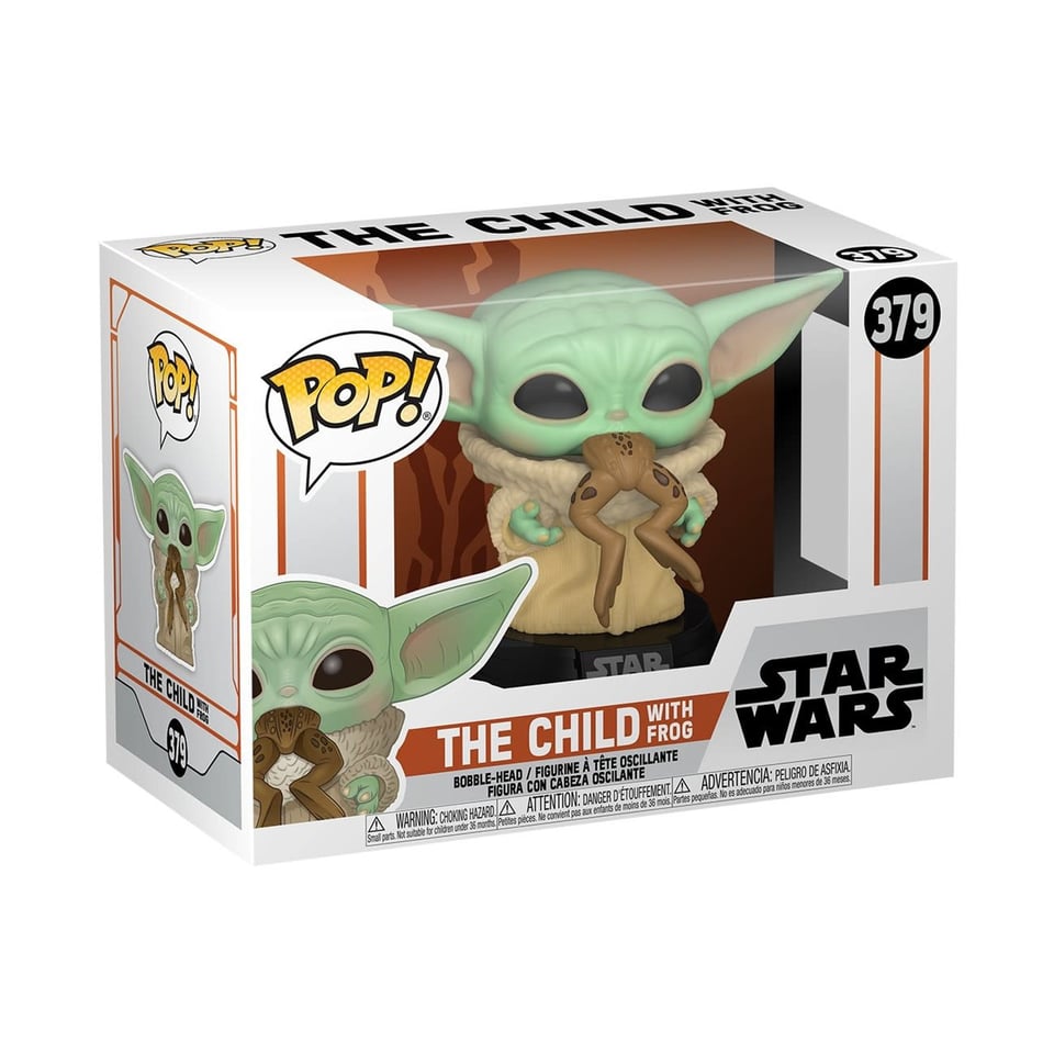 Pop! Star Wars The Mandalorian 379 - The Child with Frog