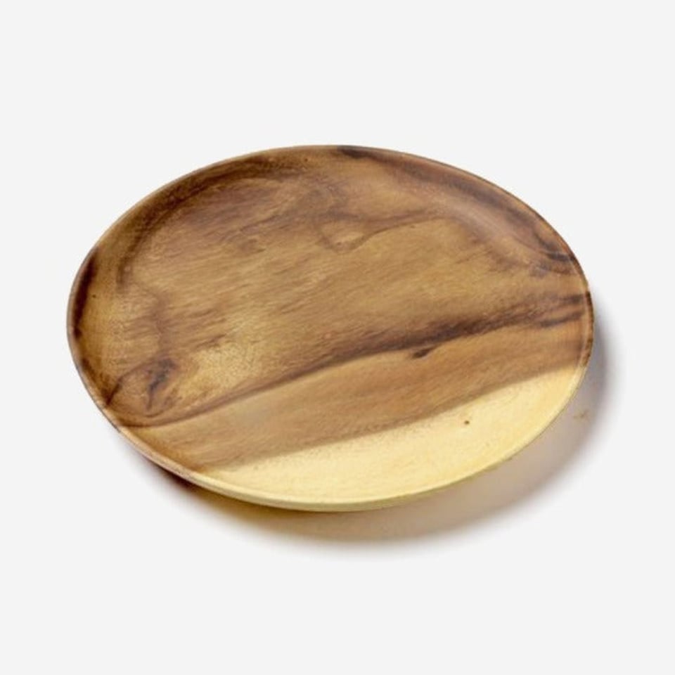 Servies hout: Bord 28cm - Kinta