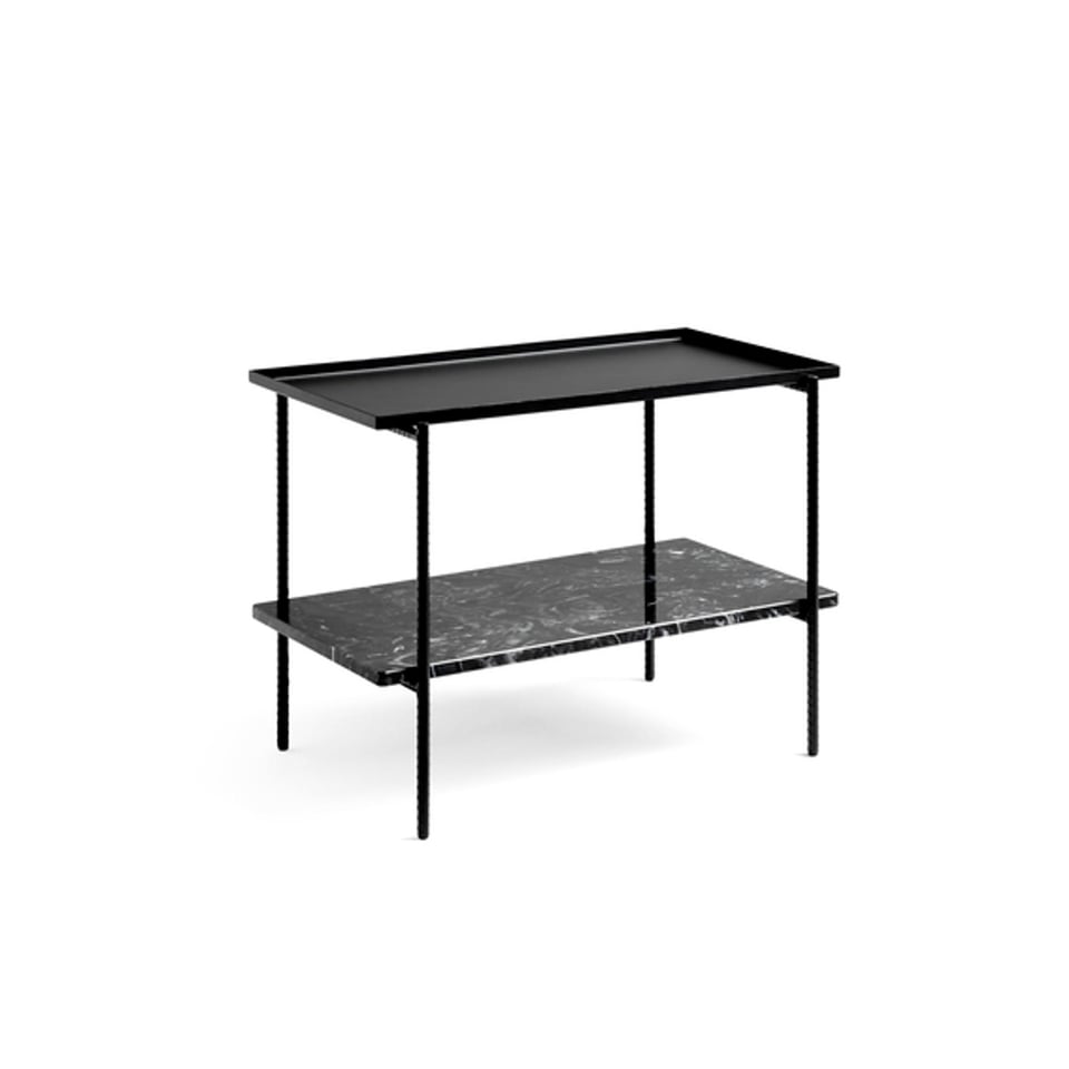 HAY Rebar Side Table Marble 75 X 44