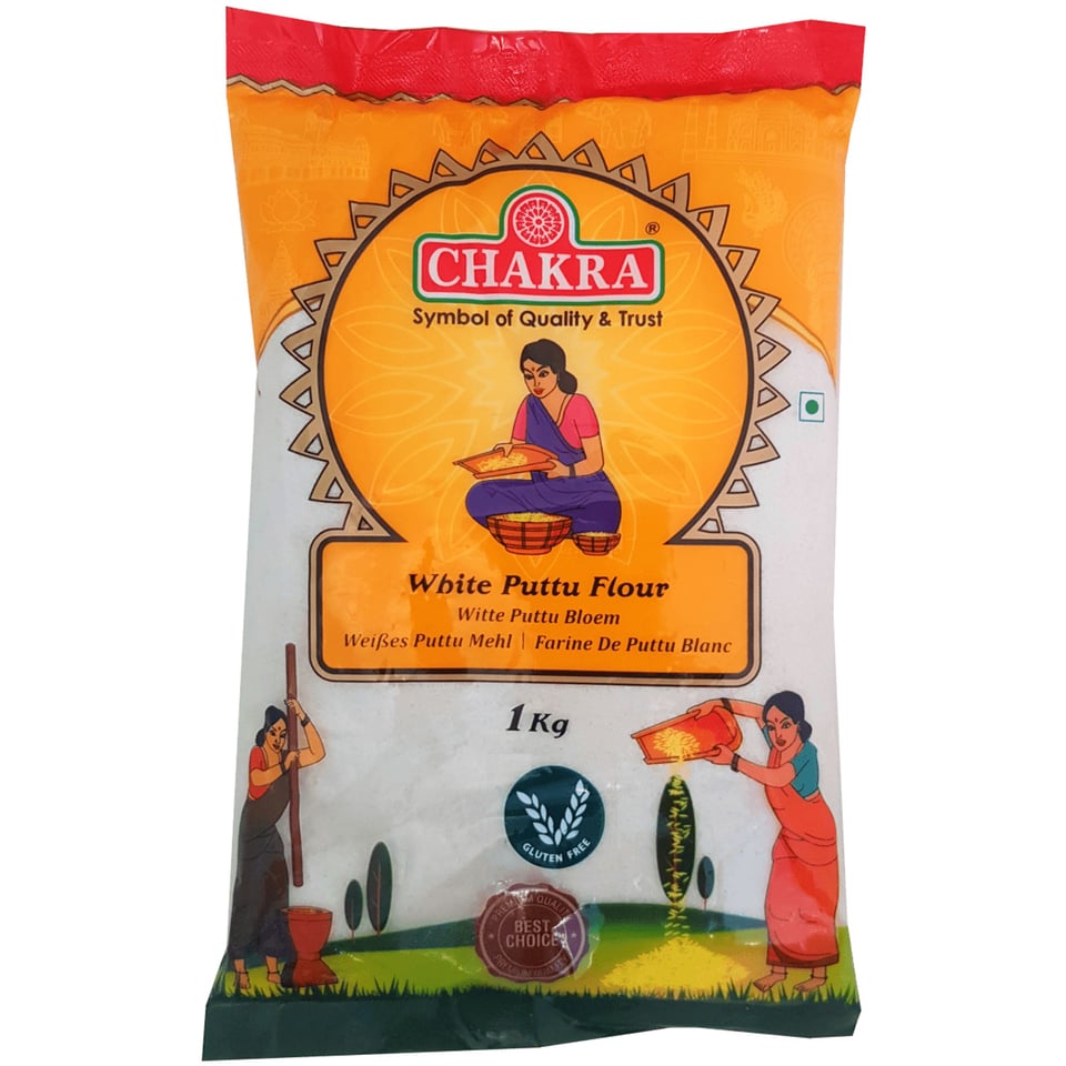 Chakra Puttu Flour White 1Kg