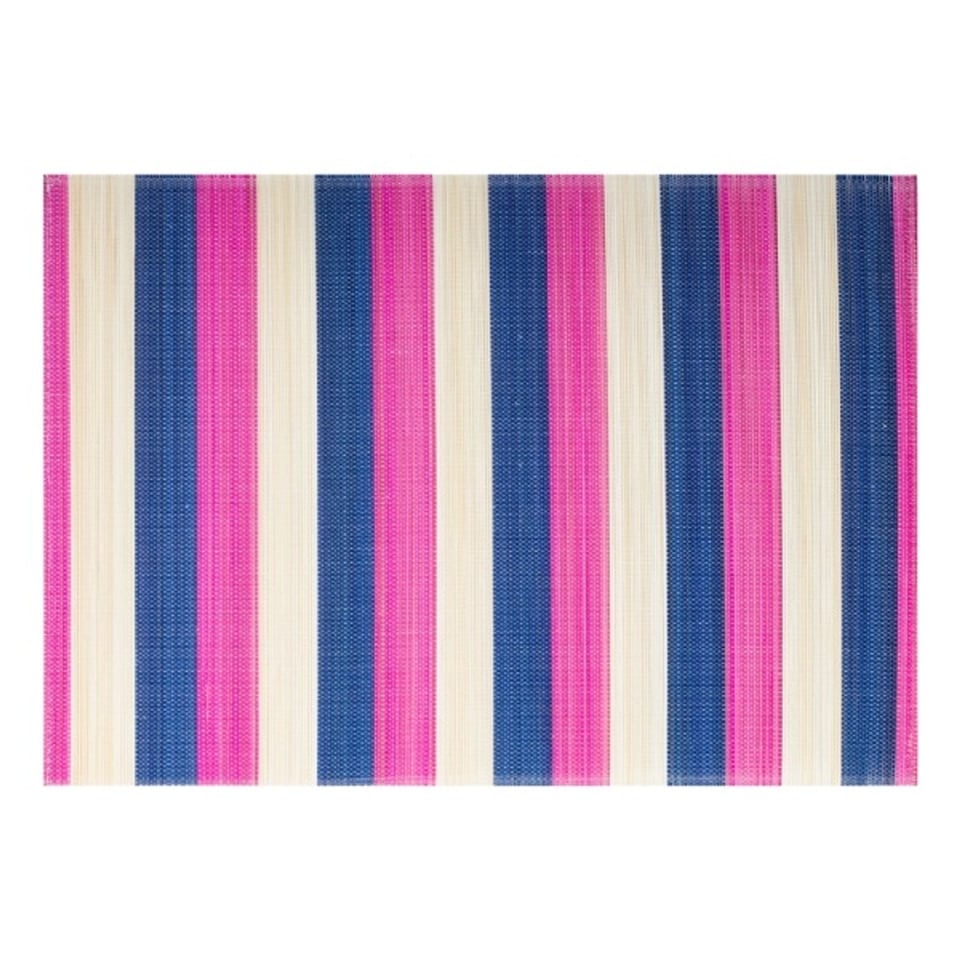 Kitsch Kitchen Placemat Bamboo Roze/blauw