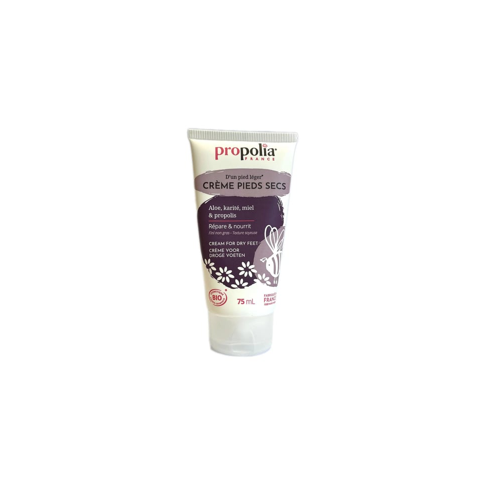 Bio Crème voor droge voeten met propolis 75ml Propolia - 75ml