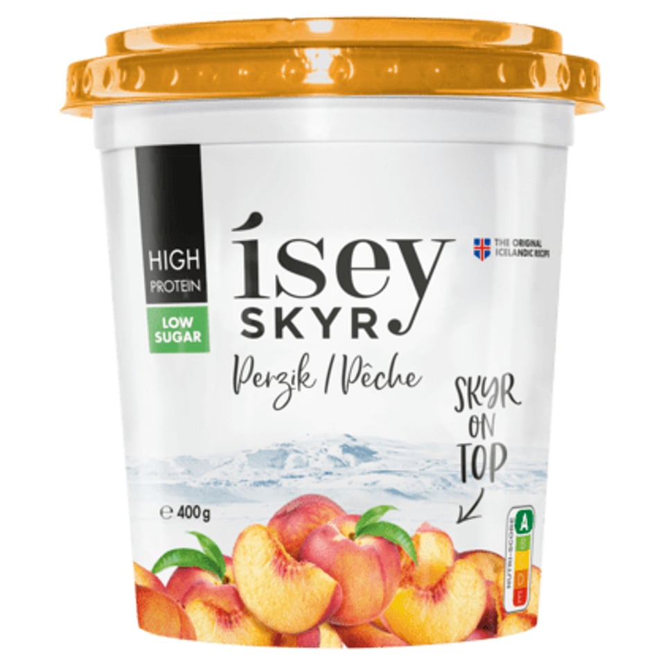 Isey Skyr Perzik Skyr on Top