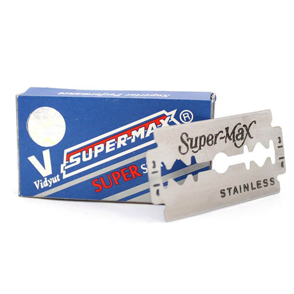 Super Max Supermax Double Edge Blades