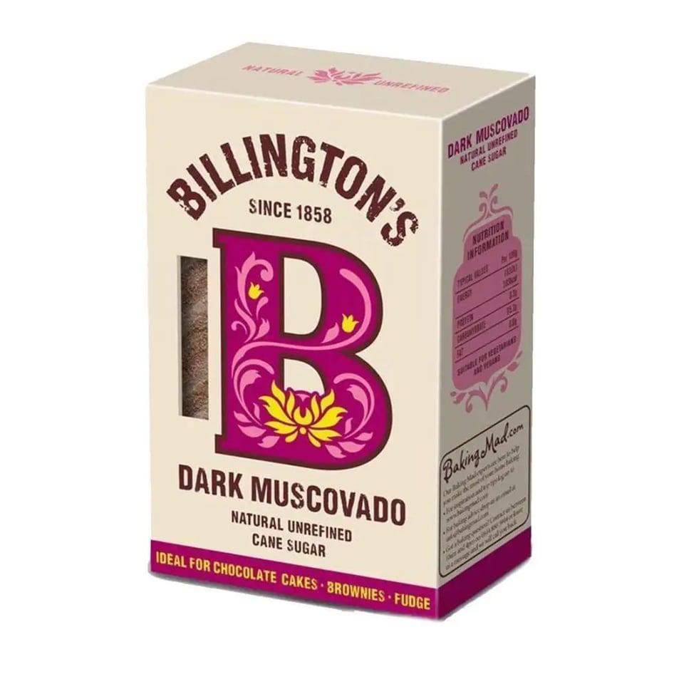 Billington's Dark Muscovado Cane Sugar 500G