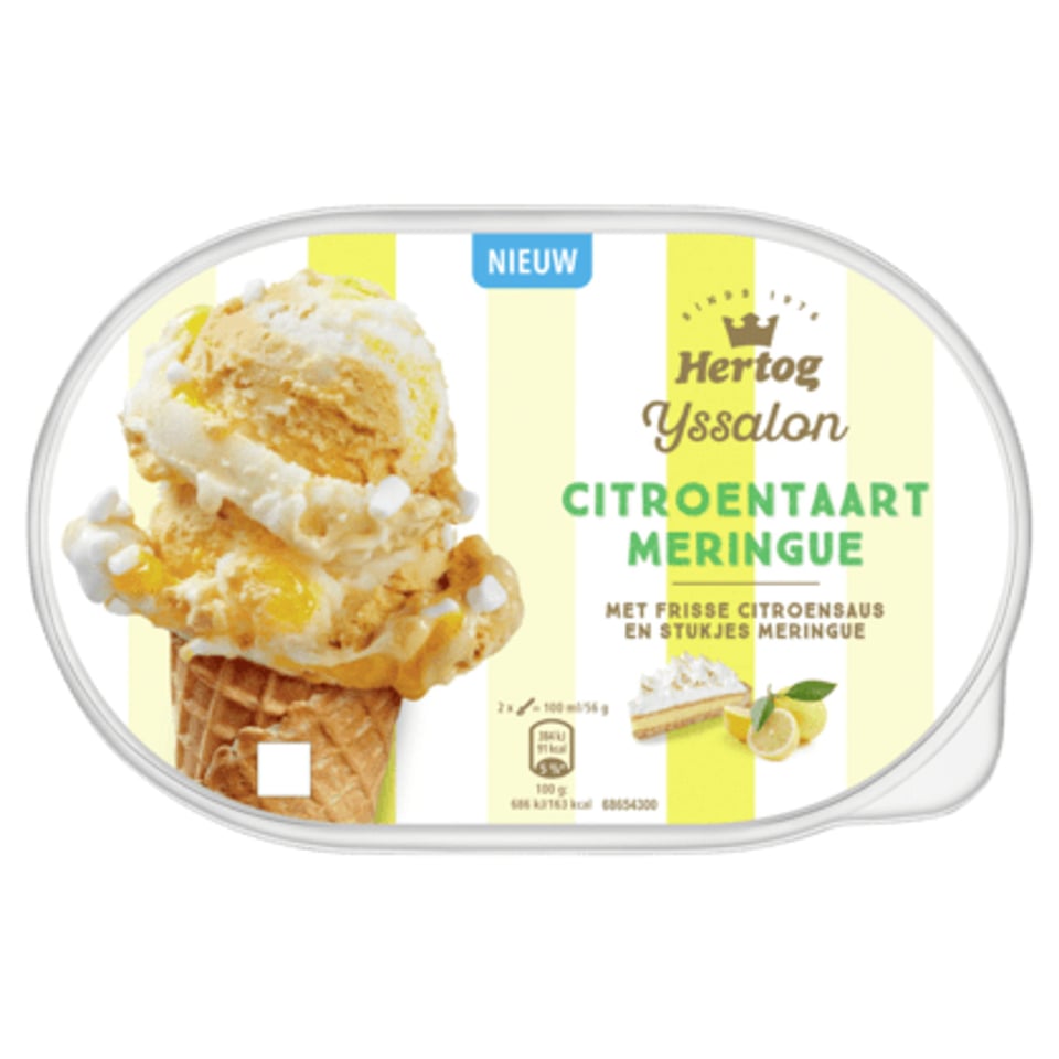 Hertog Citroentaart Ijs