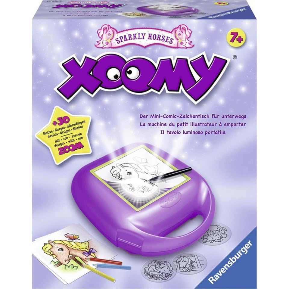 Tekenmachine Xoomy Paarden Compact