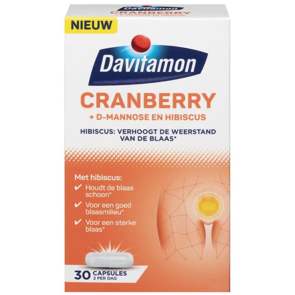 DAVITAMON CRANBERRY 30ca