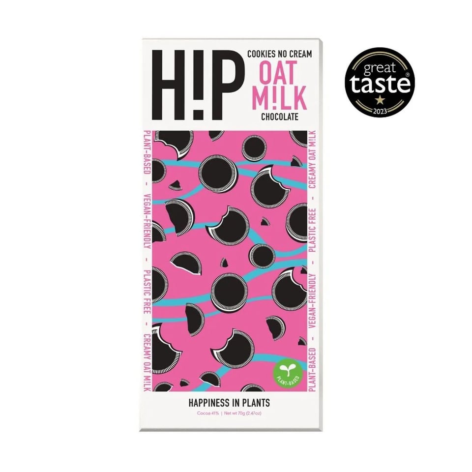 H!P Oat M!ilk Chocolate Cream and Smooth 70g