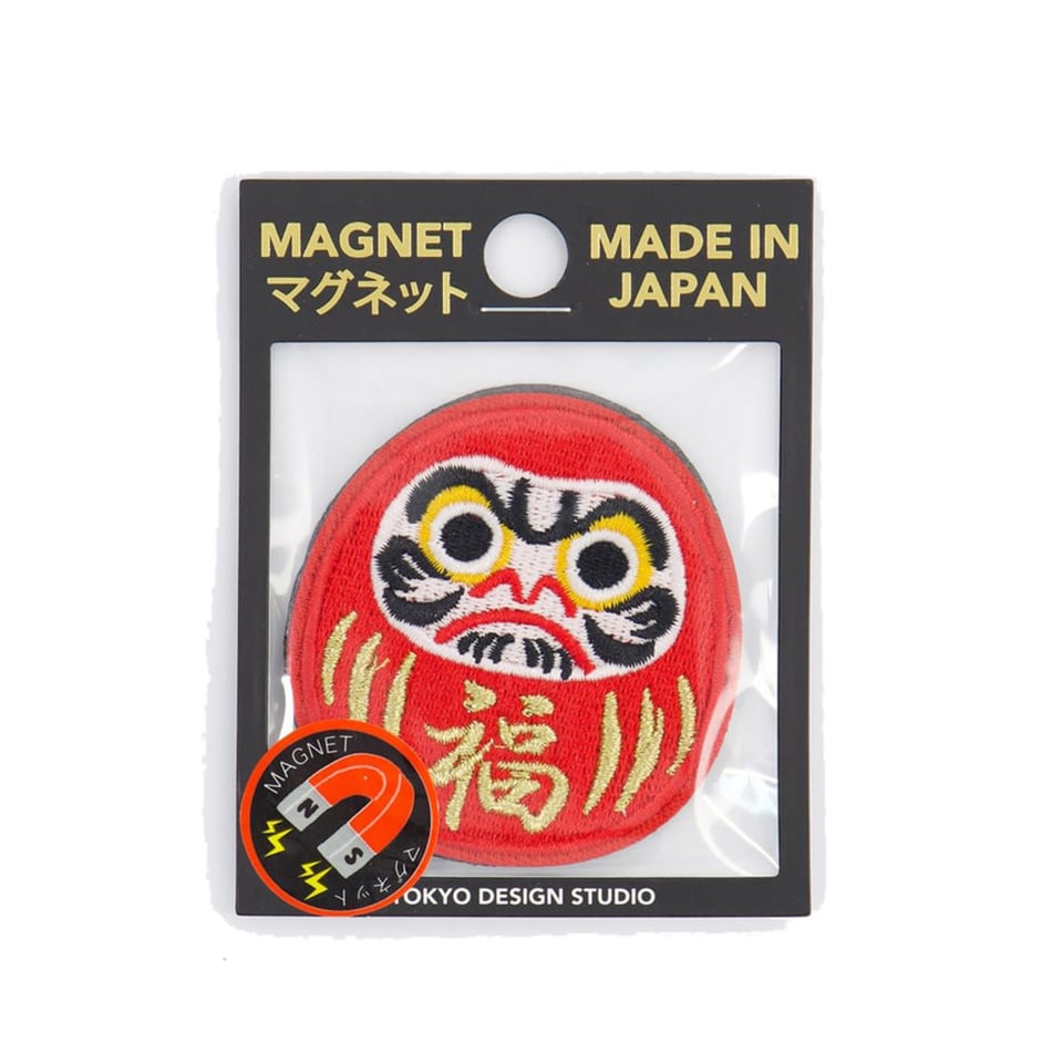 Koelkast Magneet Patch 5x6cm Geborduurd 9 Soorten
