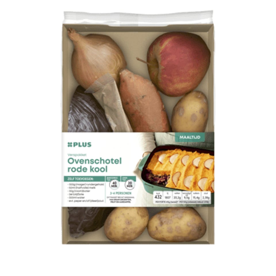 PLUS Verspakket Ovenschotel Rode Kool