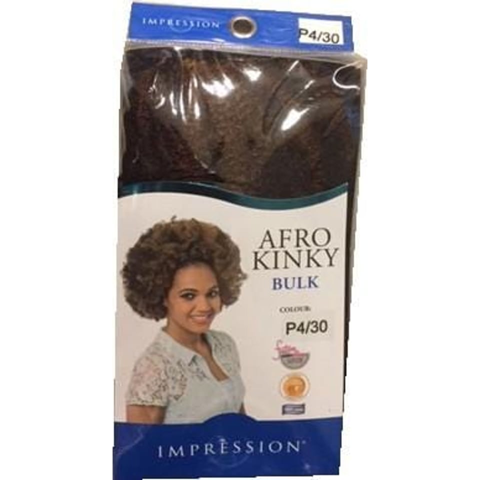 Impression Afro Kinky Bulk Color P4-30