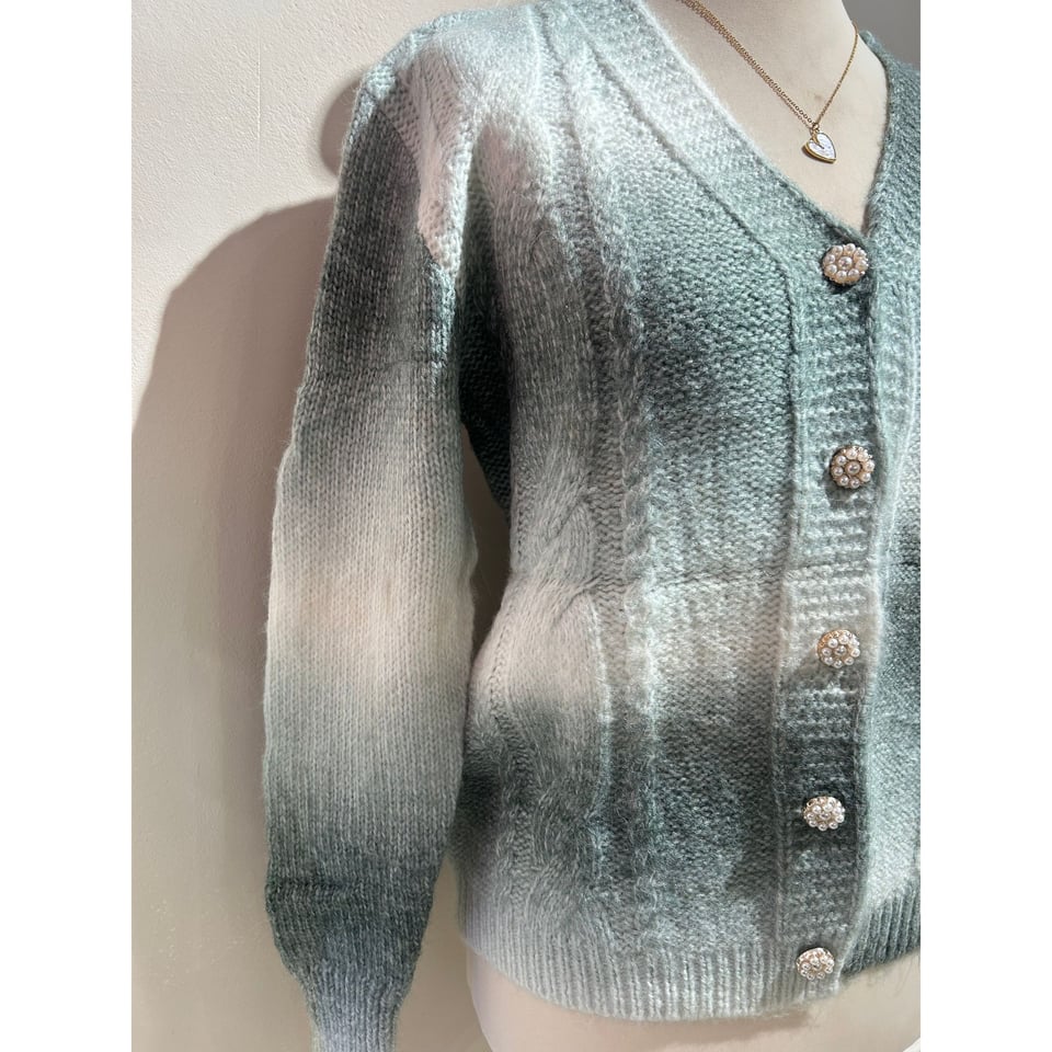 LaJolly Cardigan - Rainbow Grey