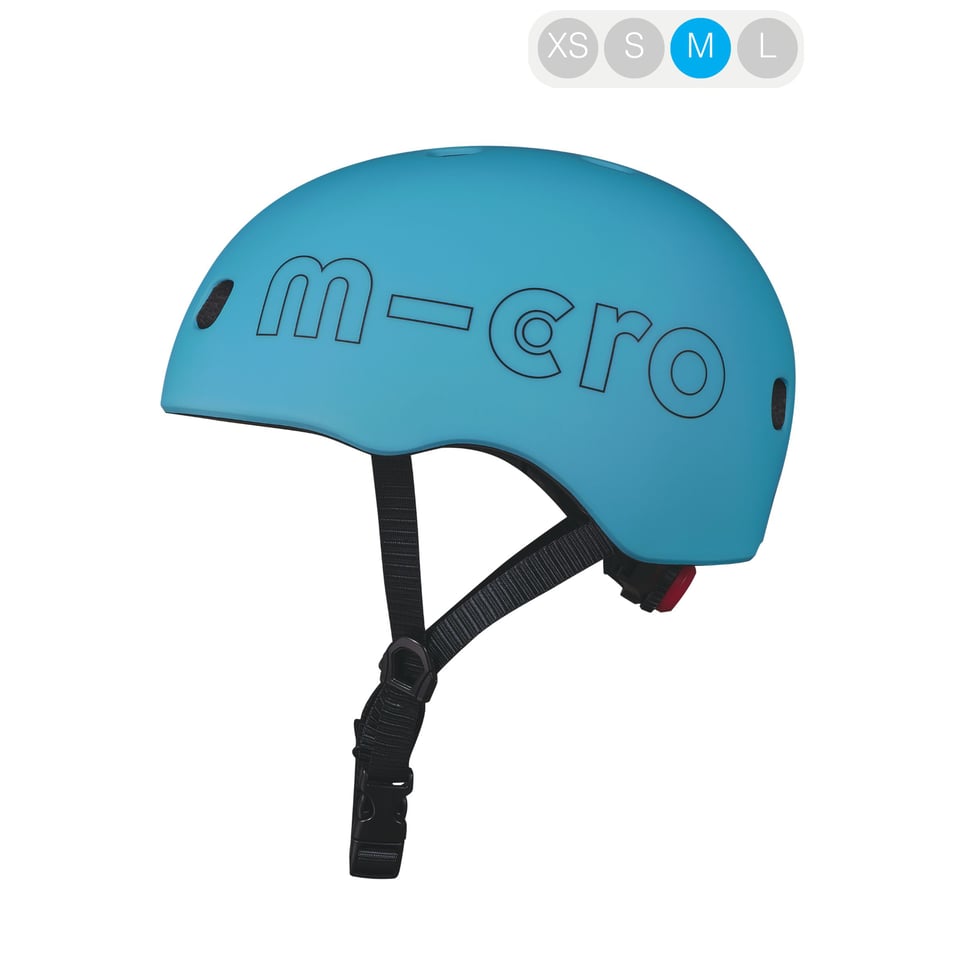 Micro PC Helm Deluxe Ocean Blue - Maat: M (52-56 Cm)