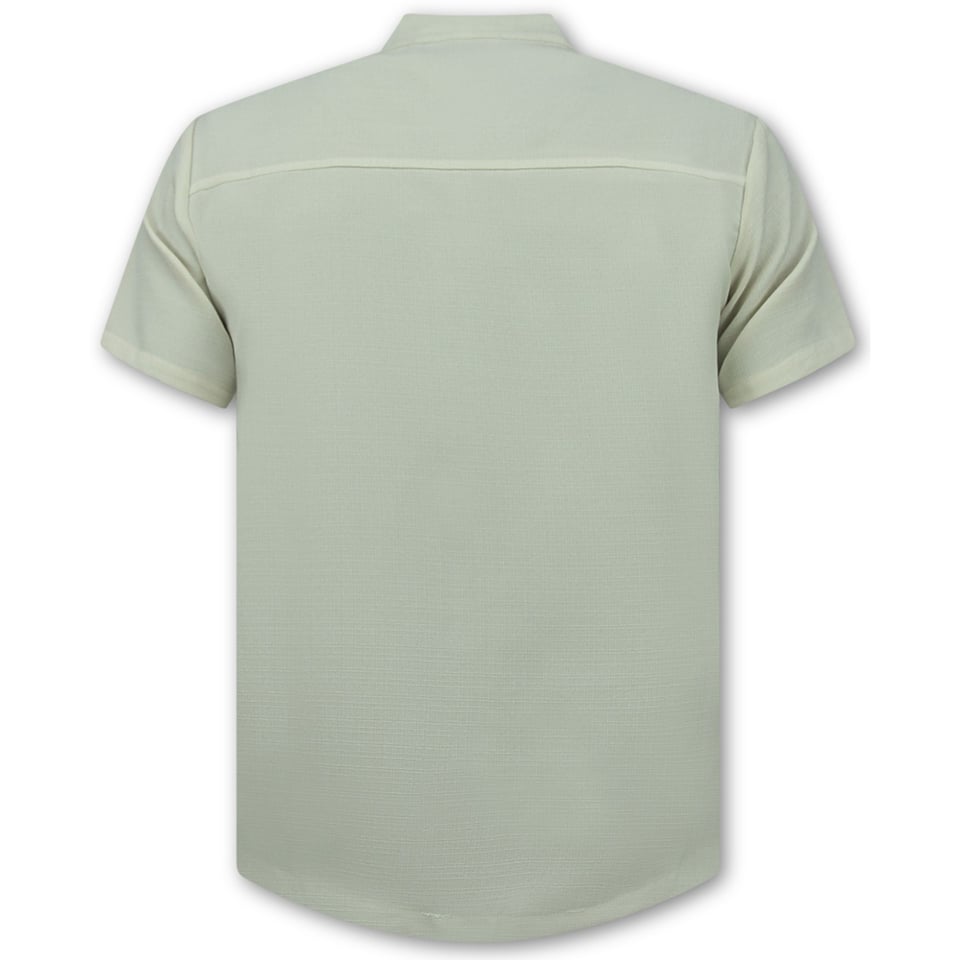 Linnen Zomerset Heren - Linnen Twinset - Linnen Overhemd Heren - Zomer Broek Heren - MG-012 - Beige