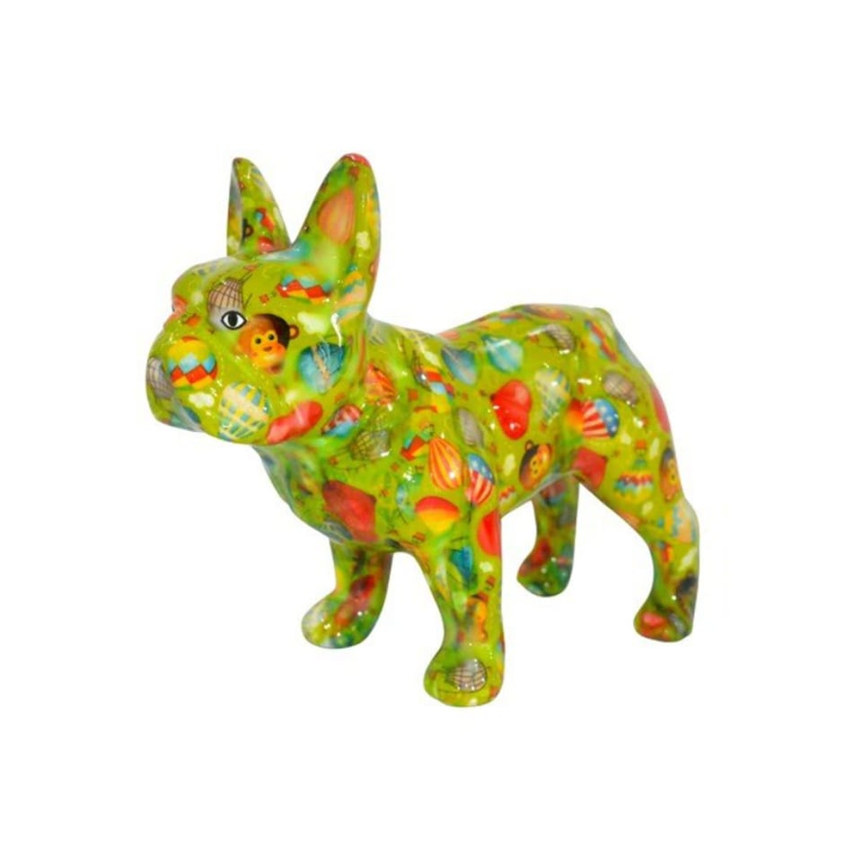 Spaarpot Franse Bulldog Jack L H24cm in 4 Kleuren