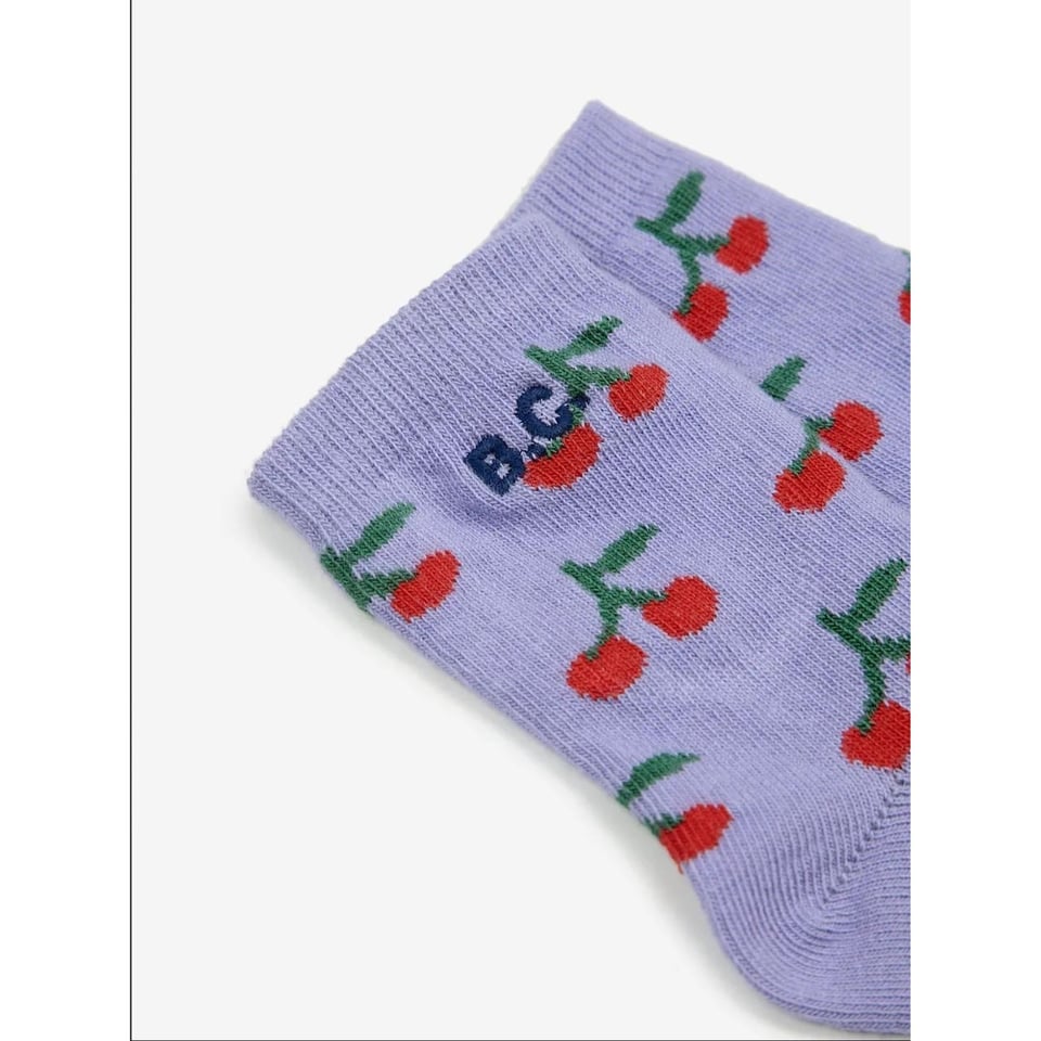 Bobo Choses Baby Cherry All Over Short Socks