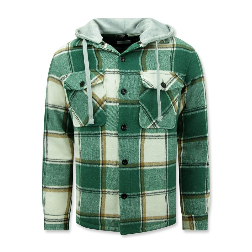 Houthakkers Vest Heren Gevoerd -7969 - Groen