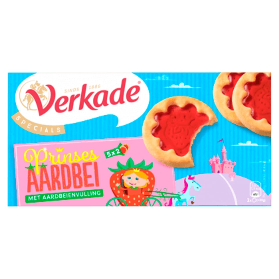 Verkade Kids & Co Prinses Aardbei