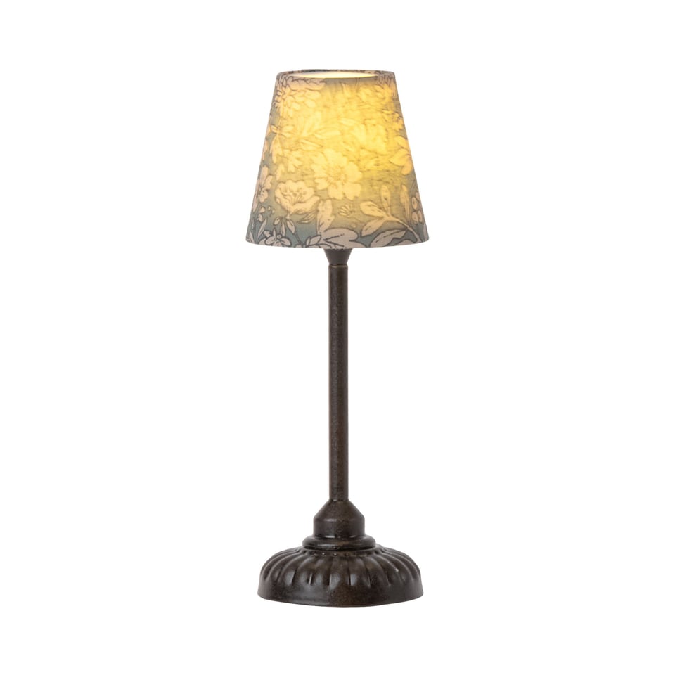 Maileg Vintage Floor Lamp, Small - Antracite