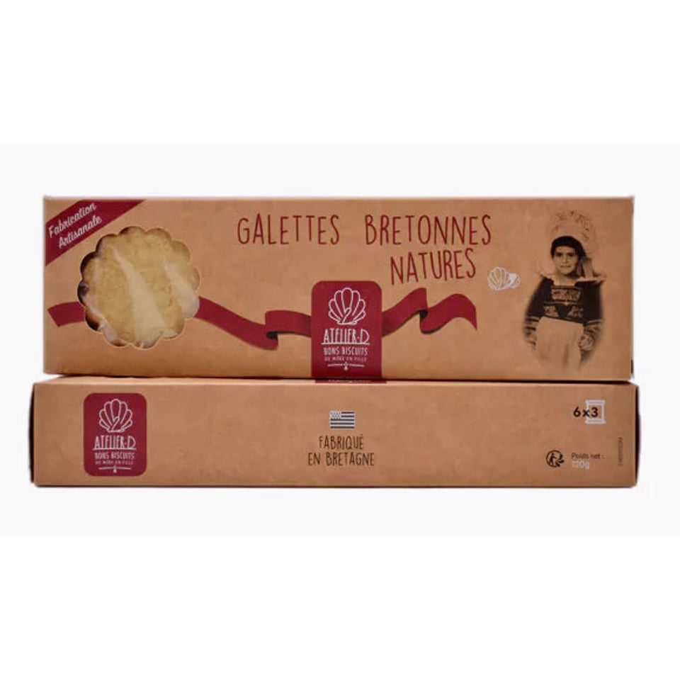 Galettes bretonnes - carton 120g