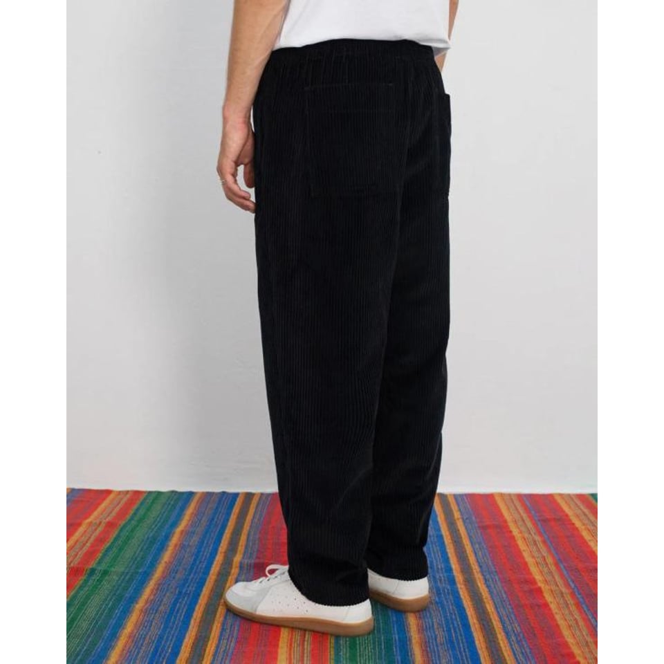 Rotholz Cord Wide Pant Soft Black