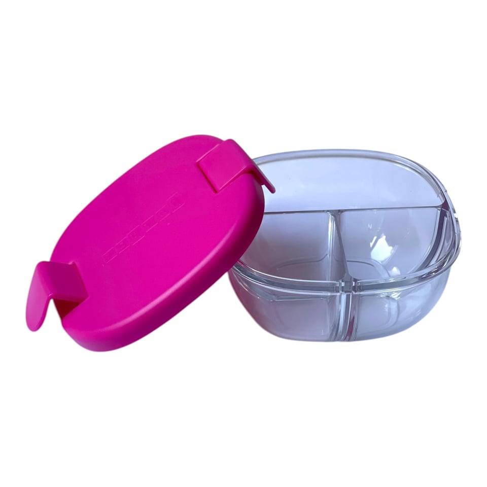 Yumbox Snack Bowl Raspberry Pink - Roze