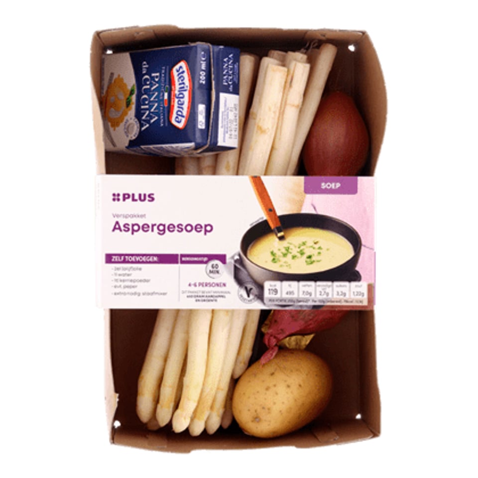 PLUS Verspakket Aspergesoep
