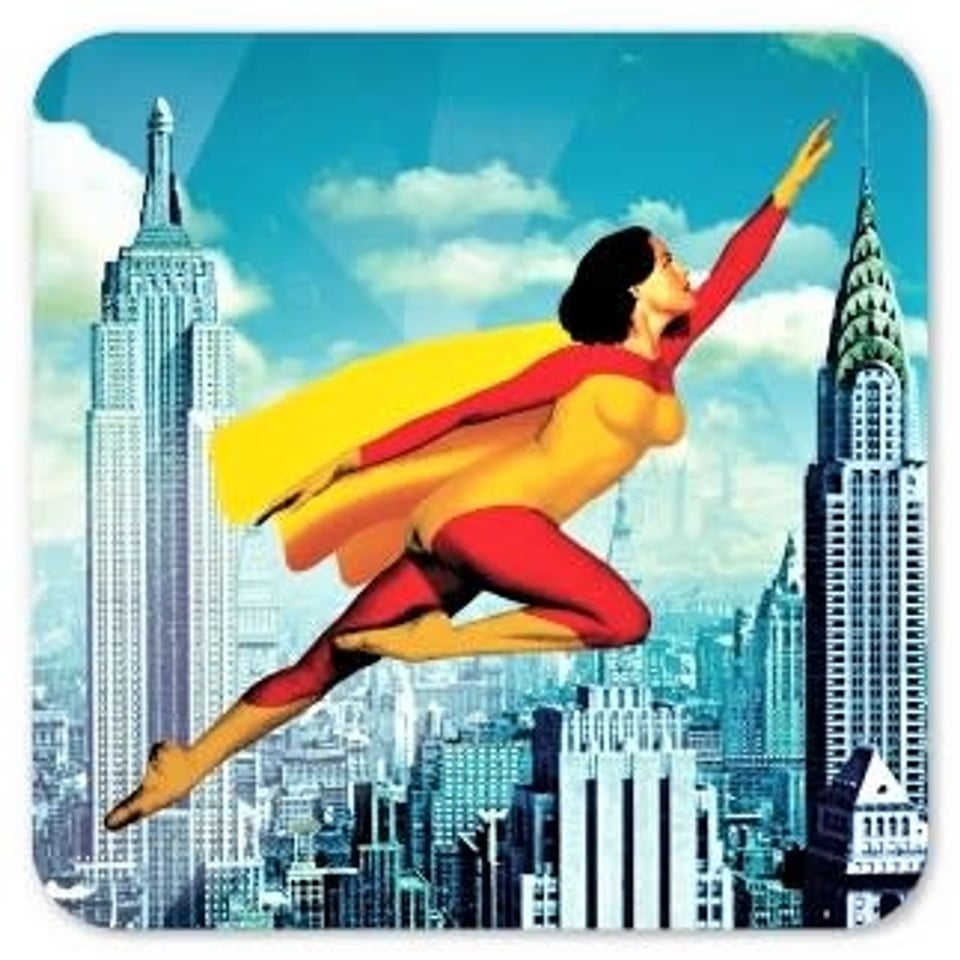 Max Hernn Coaster - Superwoman