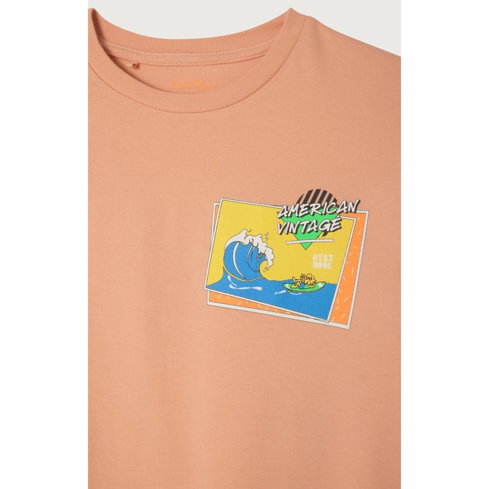 American Vintage Fizvalley T-Shirt Nude Vintage