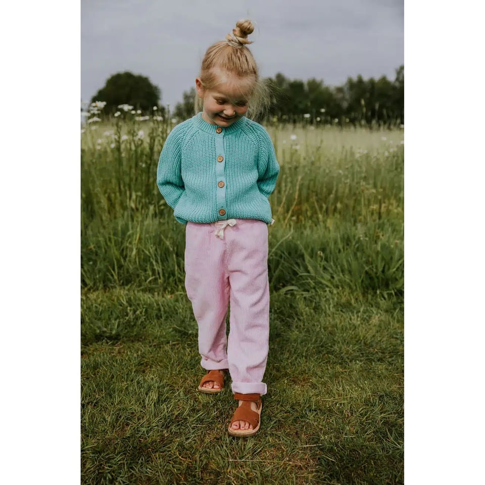 Yuki Kidswear Corduroy Trousers Beau - Bubble Gum Pink